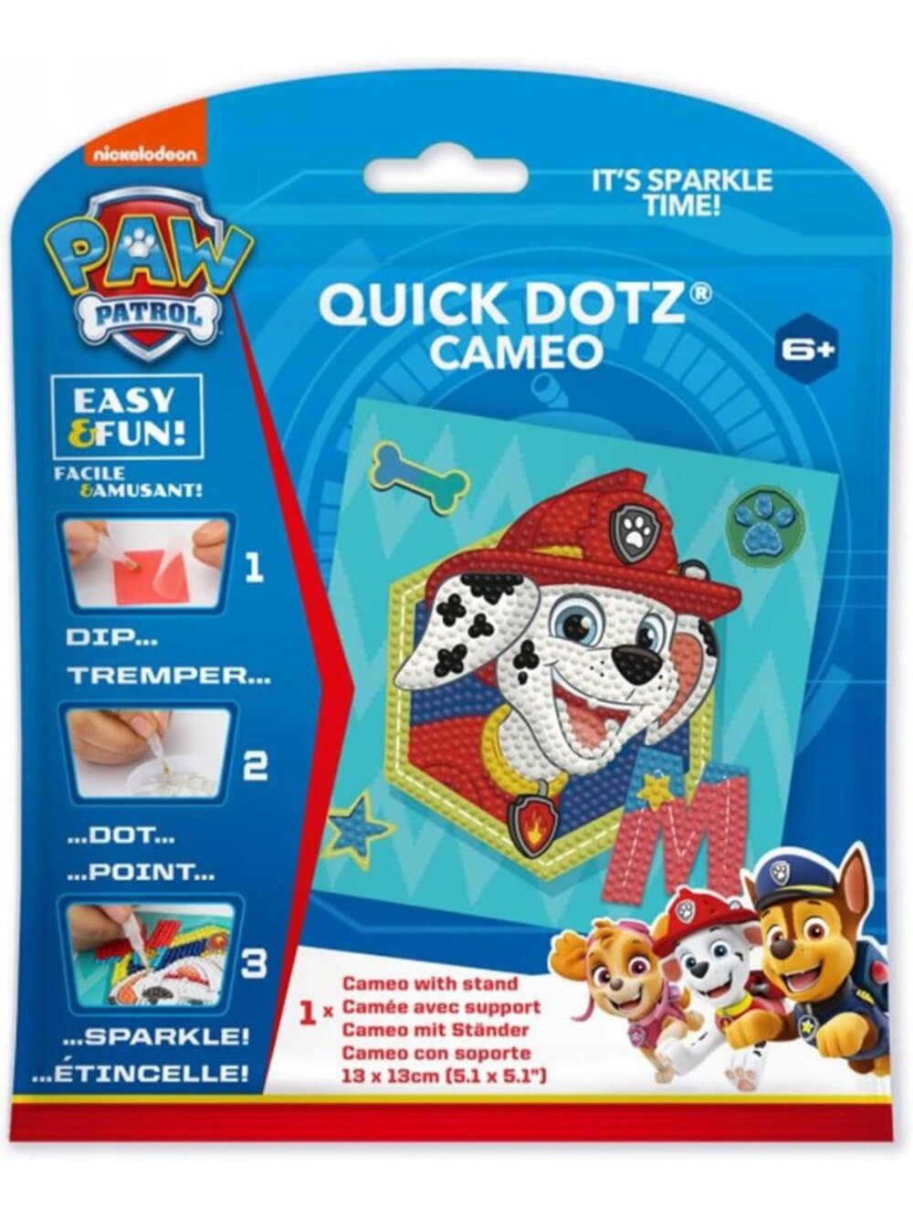 Diamond Painting Kit for Adults - Paw Patrol Marshall with Colorful Gems